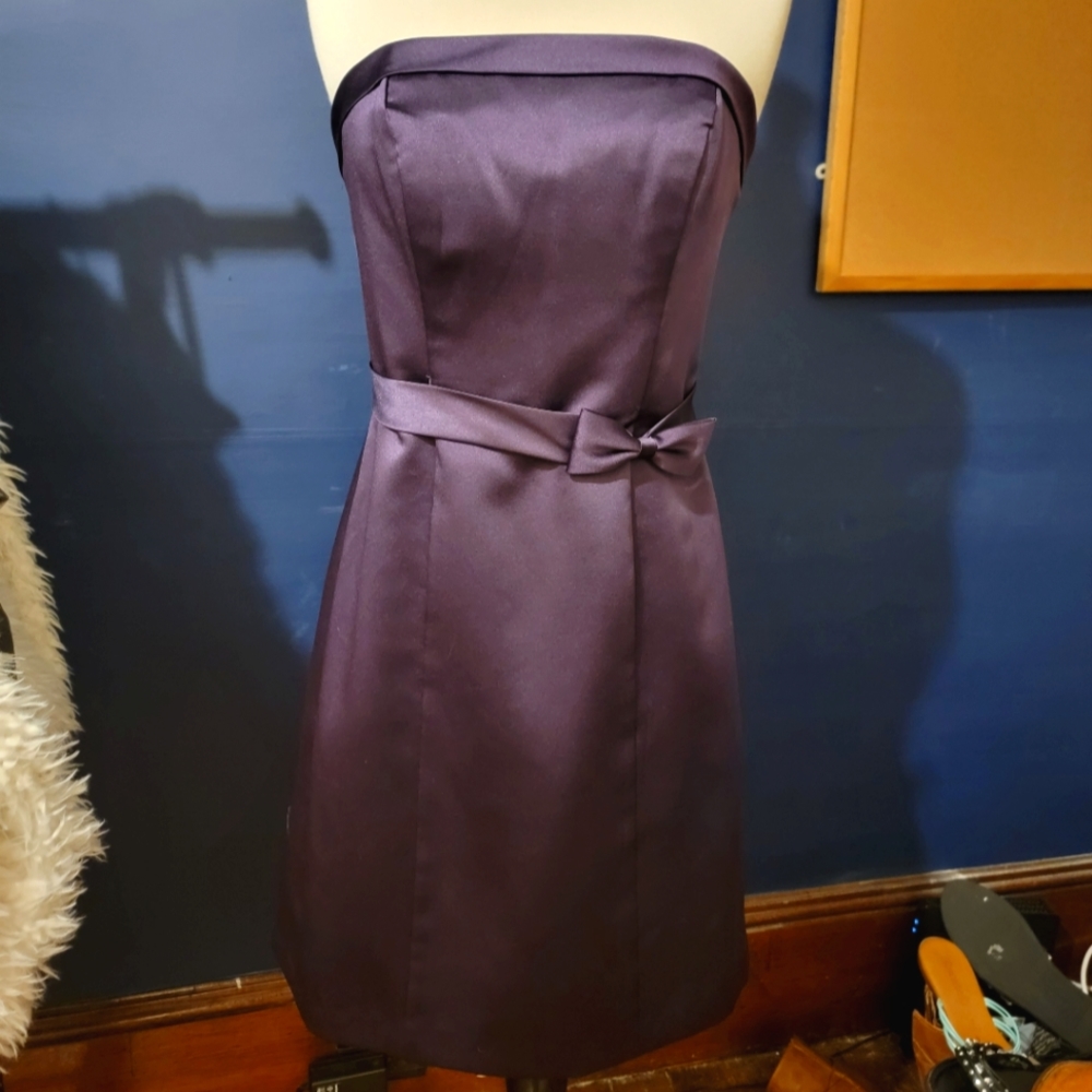 Purple Cocktail Dress